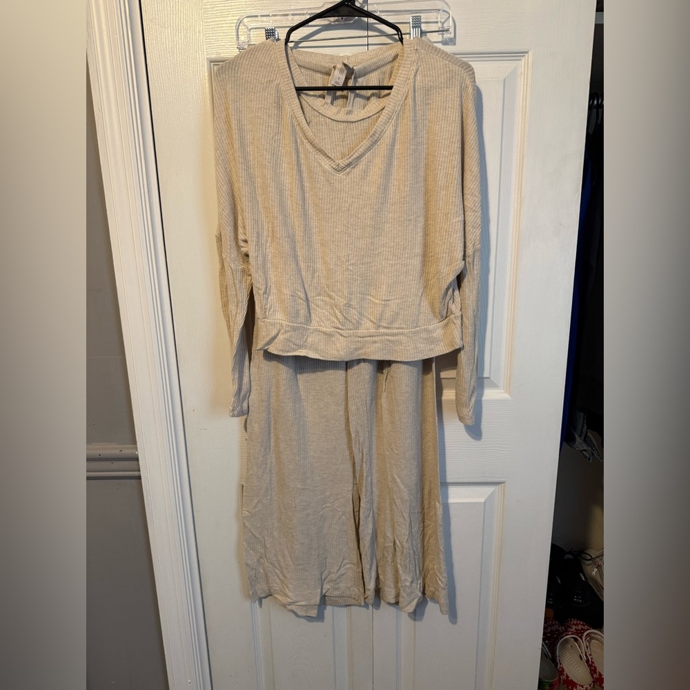 Auden Cream Pajama Set